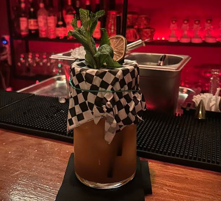Rustic Cocktail Presentation